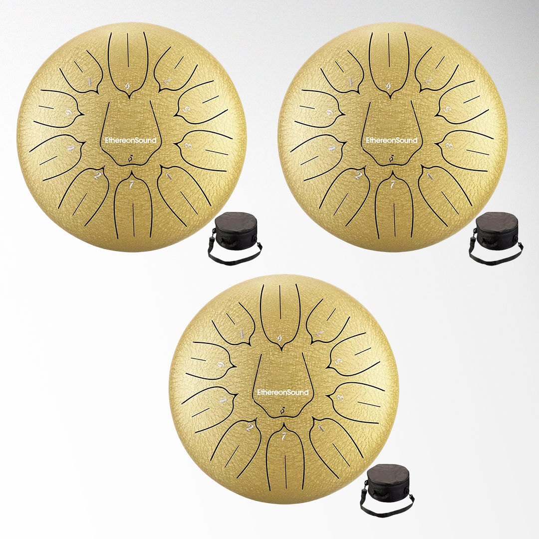 EthereonSound Glucophone Steel Tongue Drum