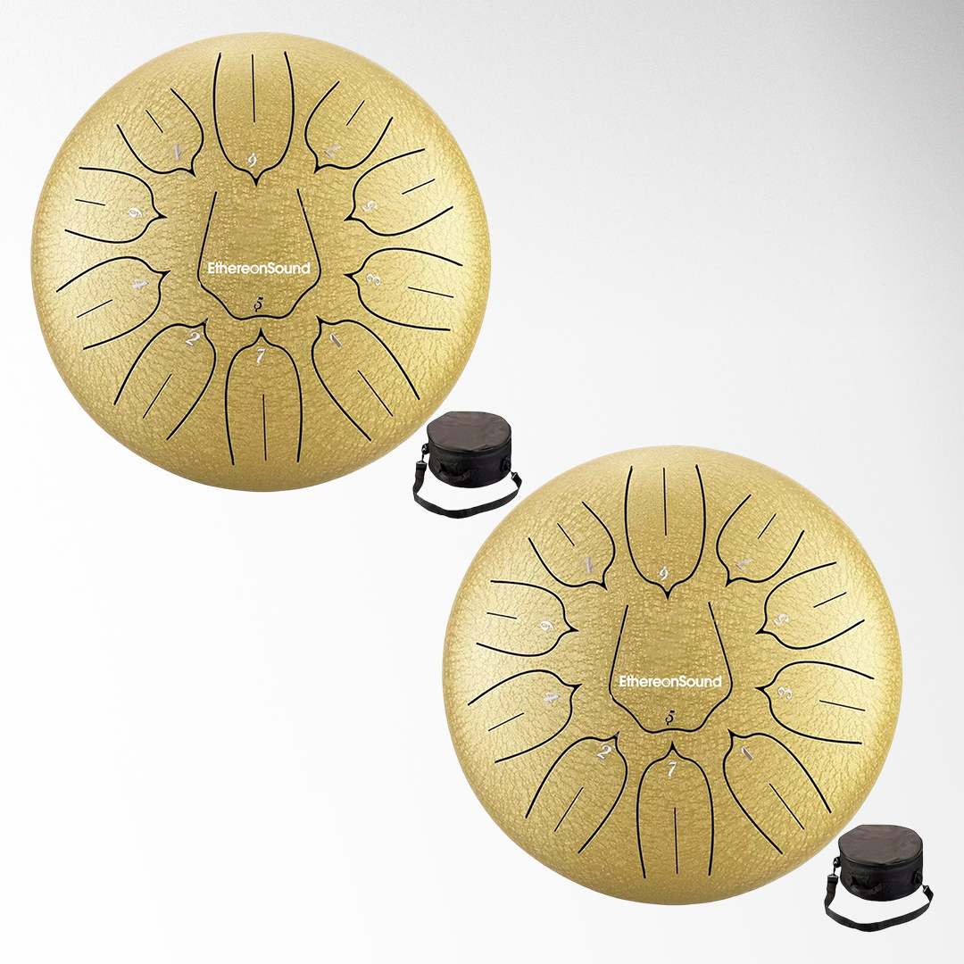 EthereonSound Glucophone Steel Tongue Drum