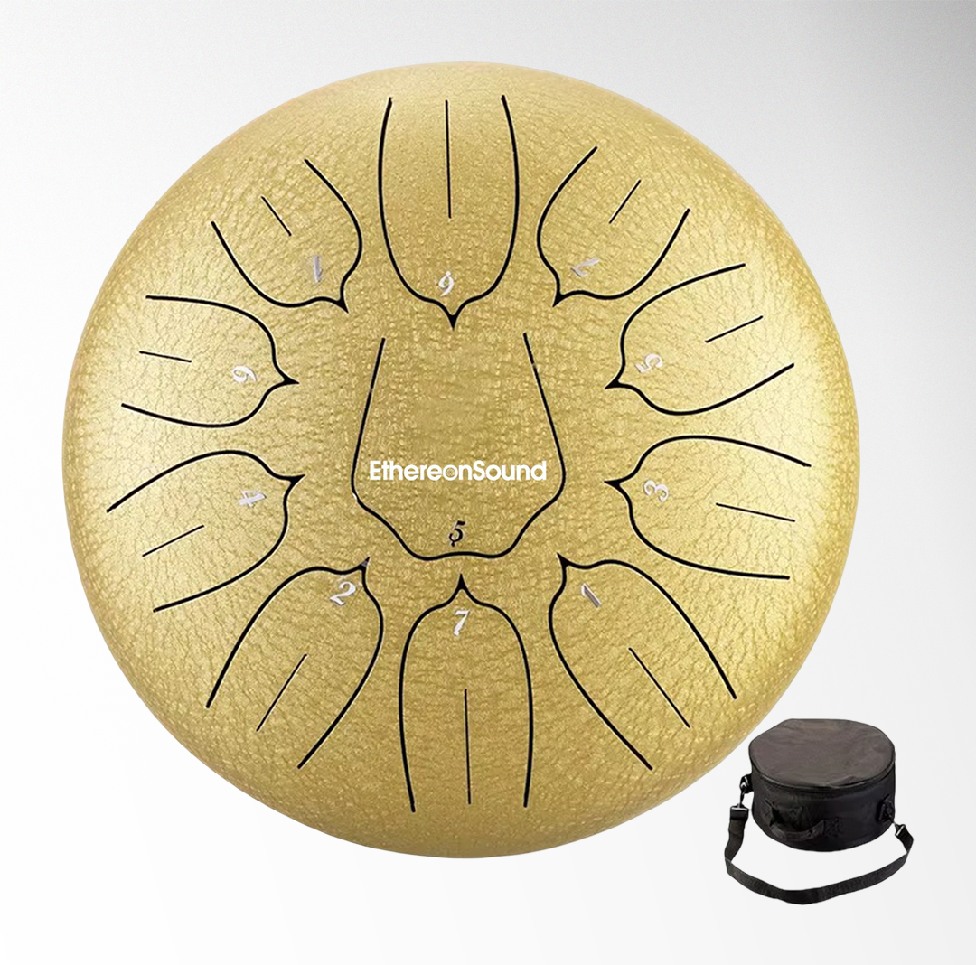 EthereonSound Glucophone Steel Tongue Drum